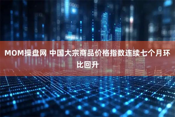 MOM操盘网 中国大宗商品价格指数连续七个月环比回升